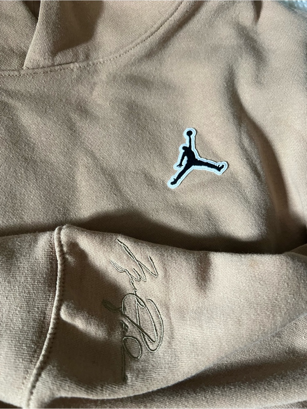 Jordan Kids' Tan Hoodie